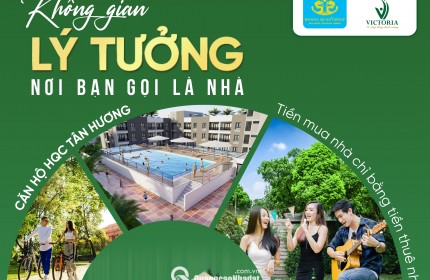 Trả trước 126tr, góp 3.9tr/tháng để sở hữu căn hộ chung cư Tân Hương